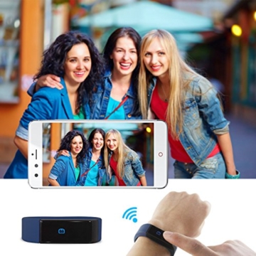 Dax Hub SmartWatch Sport, Blau I5 Plus Bluetooth 4.0 SmartWatch Sport Intelligente Uhren Für IOS 7.0 Oder Höher Mit iphone 4s/5/5s/6/6s/6 plus/6s plus und Android 4.3 Oder Höher Mit Camera Calculator, Sleep-Monitoring, Dialer Armband Nicht einschließlich Lenovo, TCL, ASUS - 4