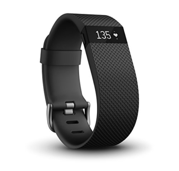Fitbit Wristband CHARGE HR, Black, L, FB405BKL-EU - 2