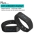 J cotton-i5+, I5 Plus-IP67 wasserdichte intelligente Armband Bluetooth 4.0 Fitness Activity Tracker beobachten Sport Gesundheit Armband Fügen Fitness Schlaf-Monitor Sedentary Erinnerung Kompatibel mit Android IOS Smartphones (schwarz) - 7