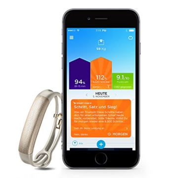 Jawbone UP2 Bluetooth Aktivitäts-/Schlaftracker-Armband (für Apple iOS und Android) oat spectrum - 5
