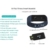 Jcotton I5+, I5 Plus Smartwatch IP67 wasserdichte intelligente Smart bracelet Bluetooth 4.0 Fitness Aktivität Tracker beobachten Sport Gesundheit Pedometer Armband Fügen Fitness Schlaf Monitor Sedentary Erinnerung Wristband Kompatibel mit Android IOS Smartphones (dunkelblau) - 3