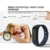 Jcotton I5+, I5 Plus Smartwatch IP67 wasserdichte intelligente Smart bracelet Bluetooth 4.0 Fitness Aktivität Tracker beobachten Sport Gesundheit Pedometer Armband Fügen Fitness Schlaf Monitor Sedentary Erinnerung Wristband Kompatibel mit Android IOS Smartphones (dunkelblau) - 7