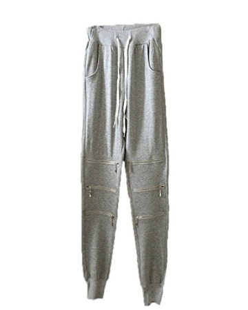 Minetom Damen Zipper Hausanzug Herzförmiger Sport Anzug Trainingsanzug Pants+ Sweatshirt Jogginganzug Damen Zipper Hausanzug Lang Hose T-Shirt Fitness Sportanzug Jogginganzug ( DE 34 ) - 5