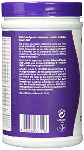Multaben Figur Eiweiß Diät Shake Schoko, 1er Pack (1 x 430 g) - 5