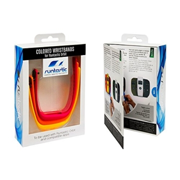 Runtastic ORBIT Ersatzarmbänder Color Set 1 (Gelb, Orange, Pink) - 5