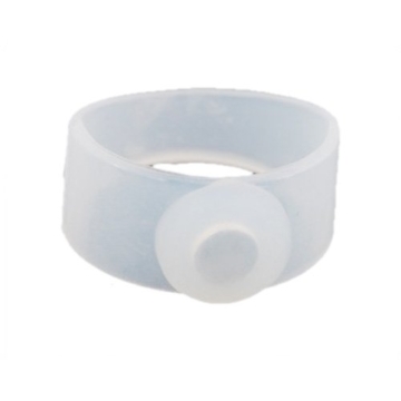 SODIAL(Wz.) 2 x Silikon Magnetisch Koerper Zehenring Zehen Ring fuer Abnehmen Schlanke Figur - 3