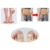 SODIAL(Wz.) 2 x Silikon Magnetisch Koerper Zehenring Zehen Ring fuer Abnehmen Schlanke Figur - 4