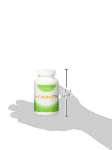 Vitasyg L-Carnitin, 750mg, hochdosiert, 100 Kapseln, 1er Pack (1×0.088kg) - 5